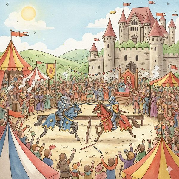 Spektakel und Hufgeklapper – Das Leben auf der Ritterburg