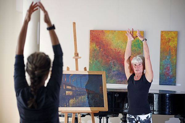 Yoga im Stadtmuseum Riesa