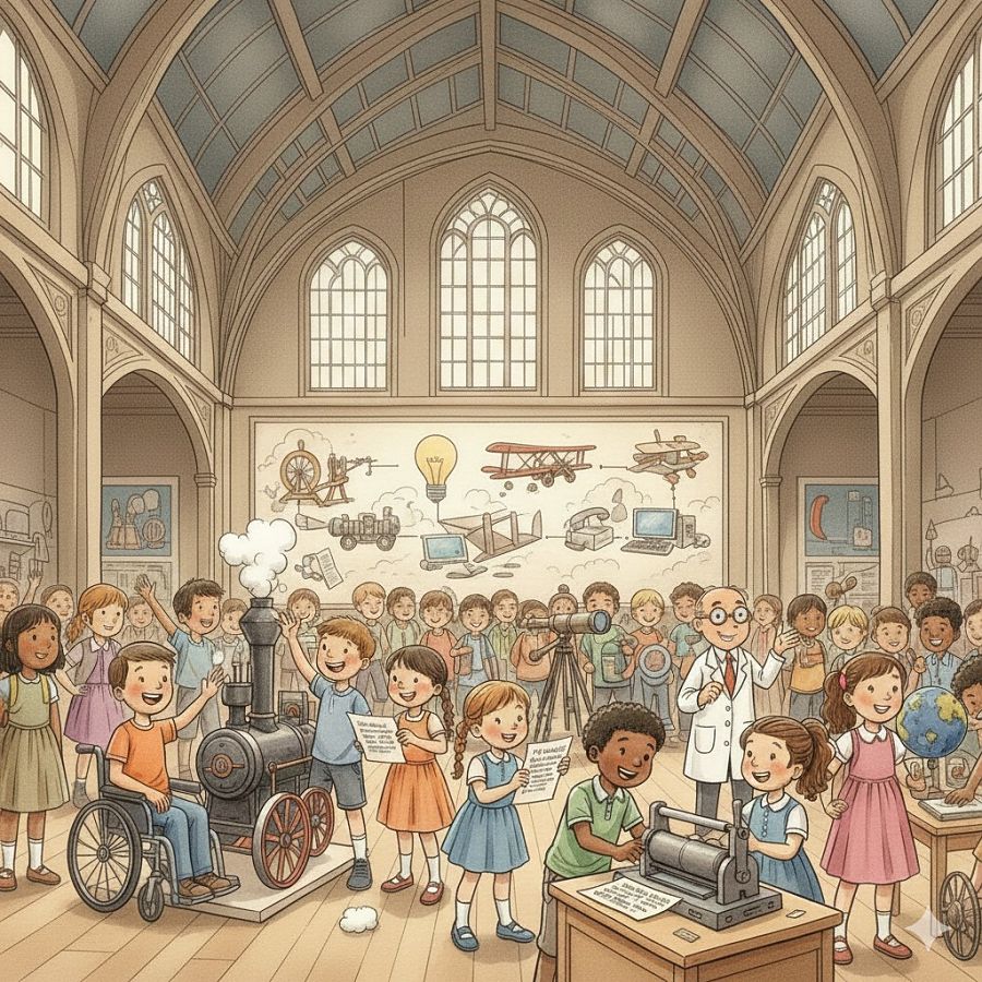 Kinderklub: Erfindungen und Entdeckungen die alles verändert haben