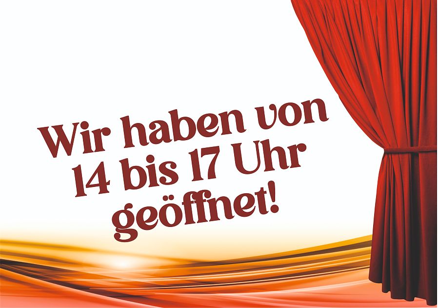 Geöffnet!