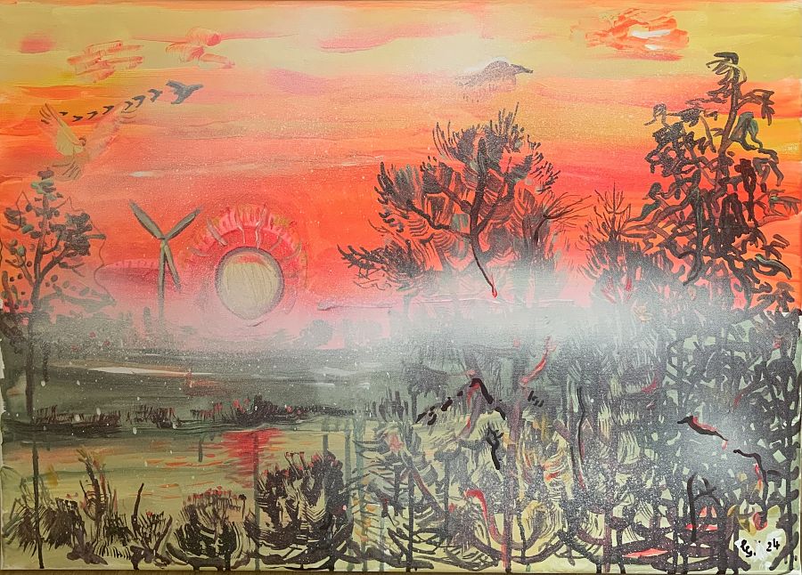 „Entwurzelt“- Kabinettausstellung von Cornelia Götze