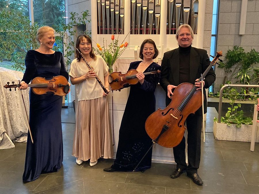 Benefizkonzert mit dem Schmetterlingsquartett Berlin